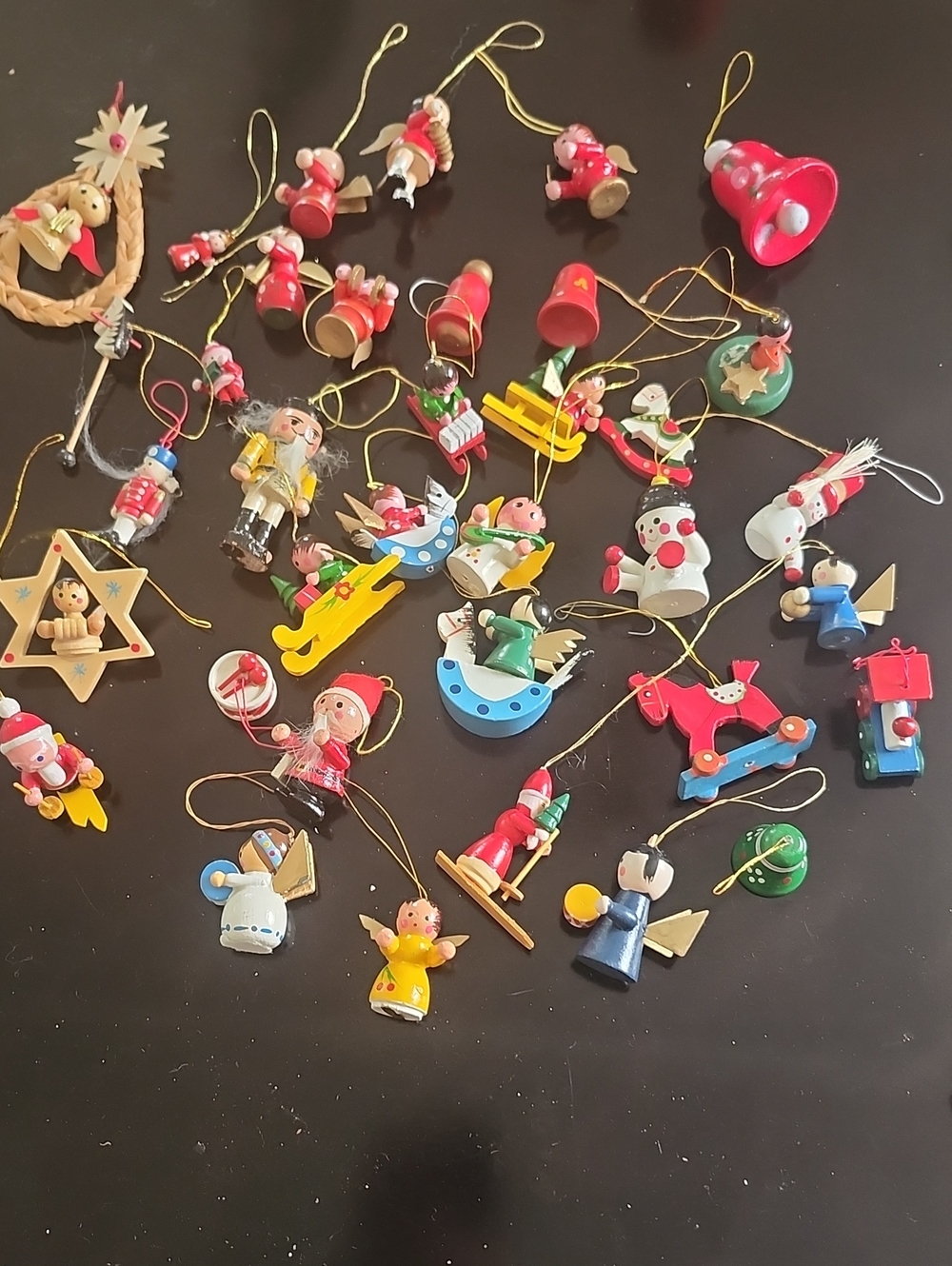 37 German Vintage Ornaments